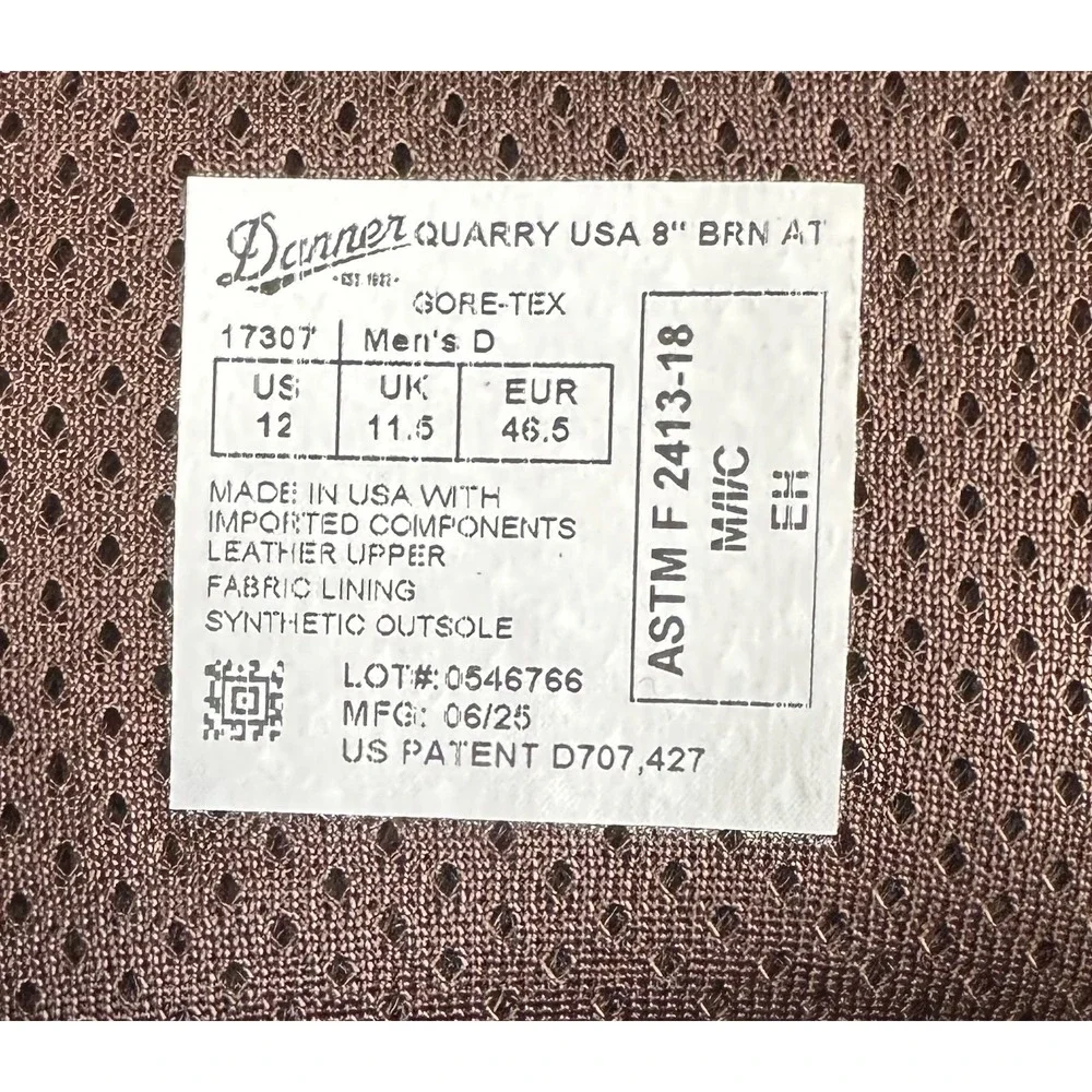 Danner Quarry USA 8